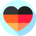 flag,flags,cultures,heart,love,german,german flag